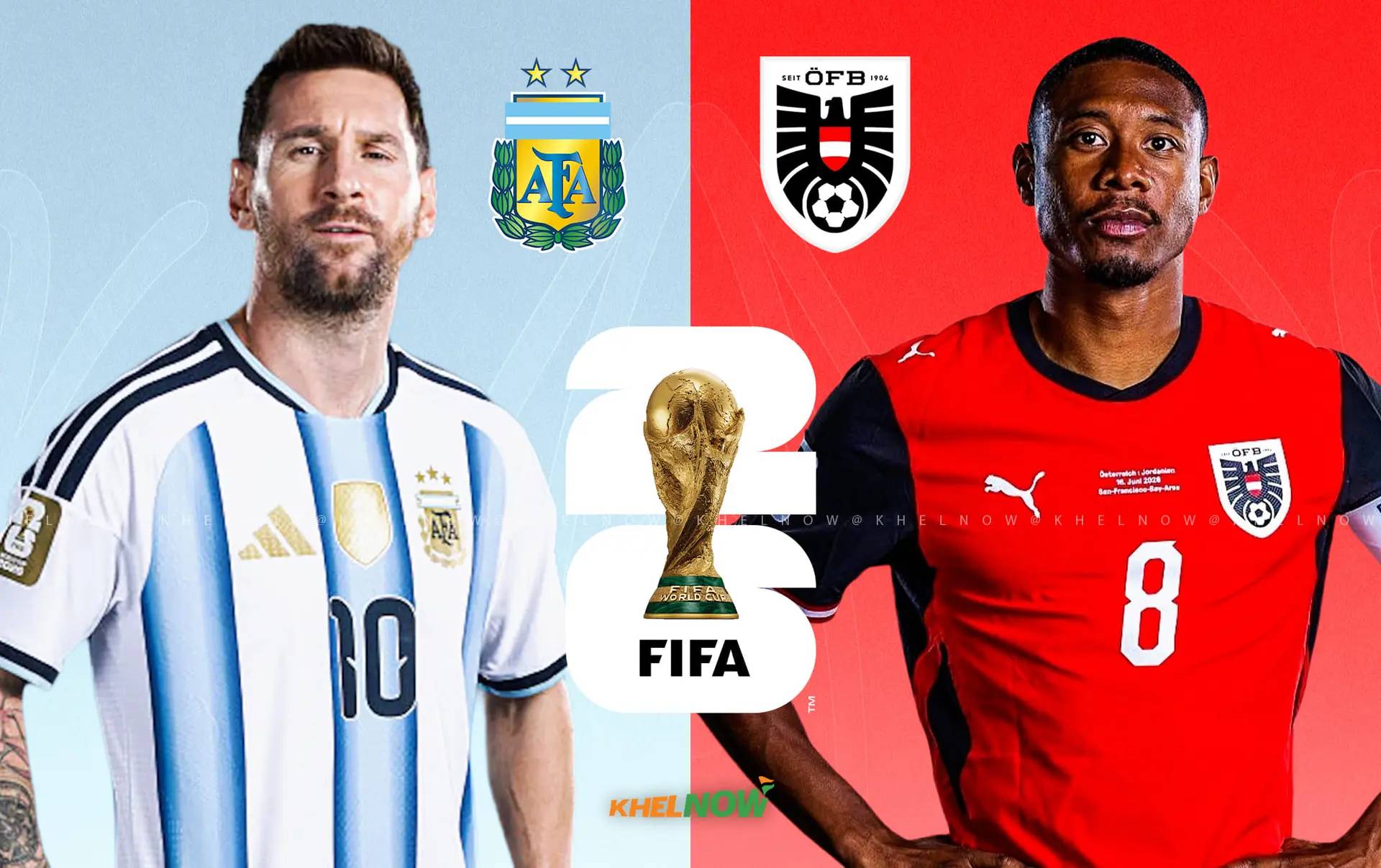 Ki Direct link ban ioh peit ia ka Jingia lehkai hapdeng ka  Argentina vs Austria