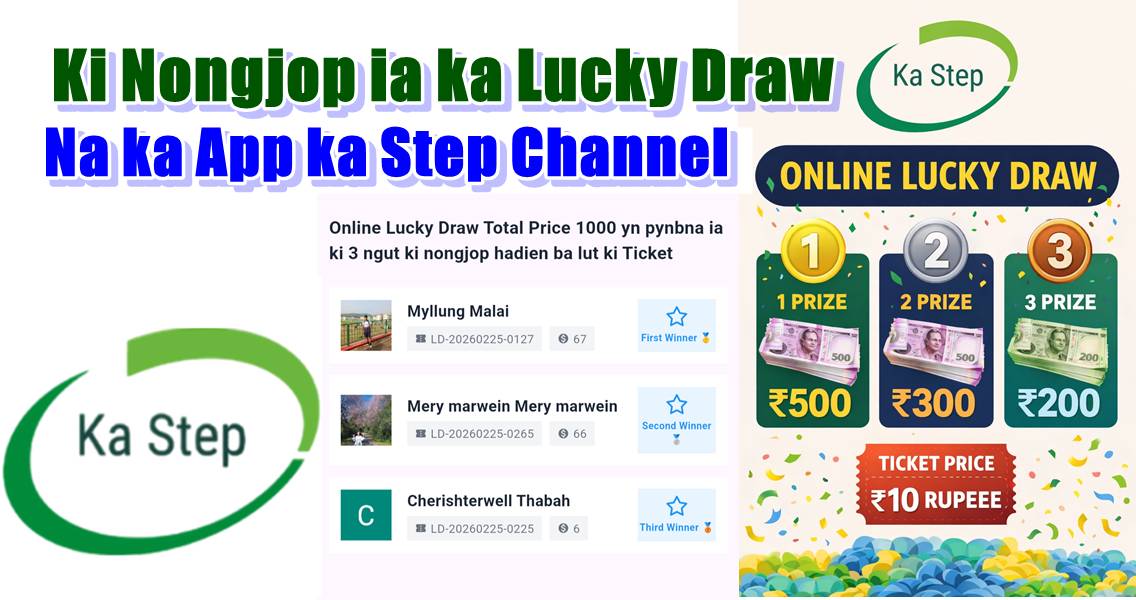 Ki nongjop ha ka Lucky draw kaba kut 28-03-2026